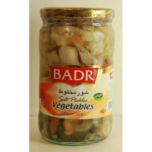 Mix Salted Pickled - Vegetables - 650gr - شور