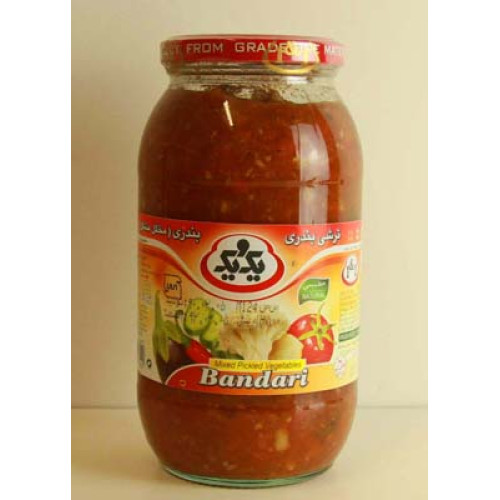 Mixed Pickled Vegetables - Bandary - 650gr