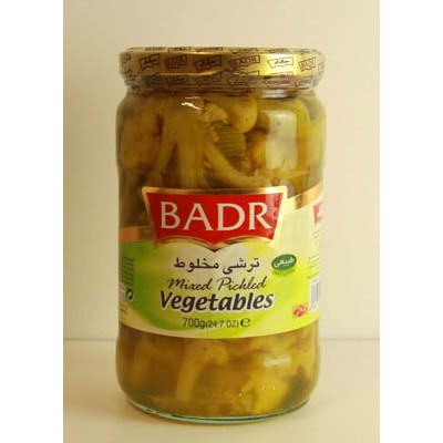 Mixed Pickled Vegetables - 650gr