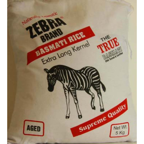 Zebra - Basmati Rice - 5kg