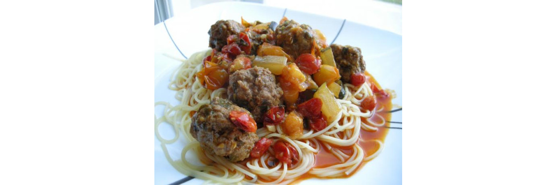 Moroccan Meatballs ( Tagine Kefta )