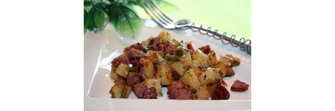 Potato Kielbasa Skillet