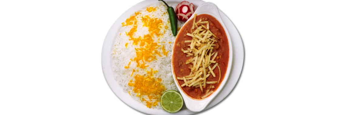 Khoresht Ghaymeh - Persian stew served with rice Recipe