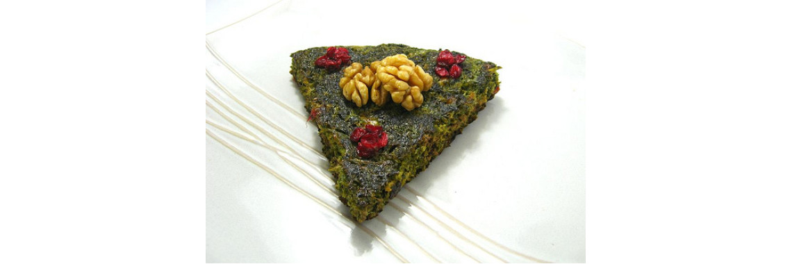 Herb Omelette (Kookoo Sabzi) Recipe