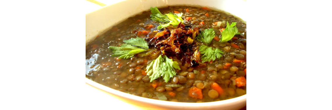 Adasi - Persian Lentil Soup  Recipe