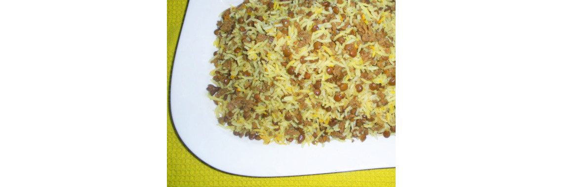 Rice with Lentils (Adas Polow) Recipe