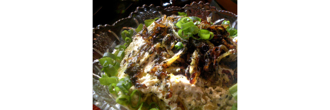 Persian Eggplant and Whey (Kashk-e Bademjan) Recipe