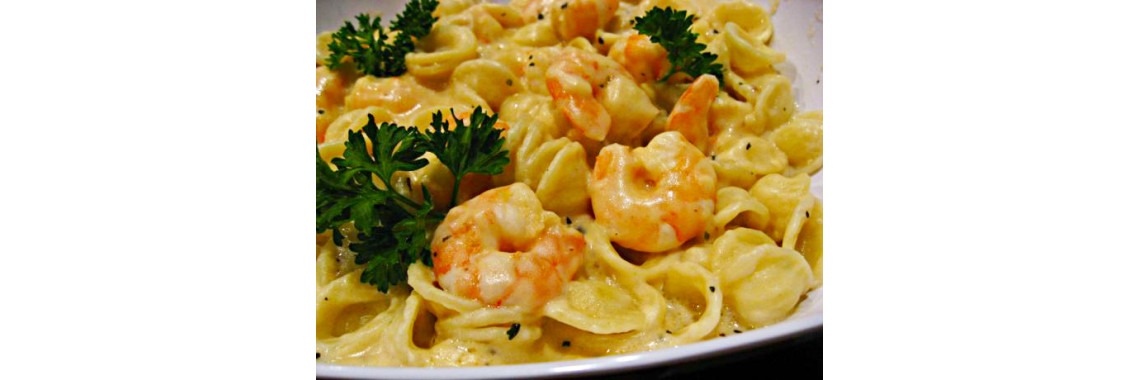 Buttery Shrimp and Pasta Recipe