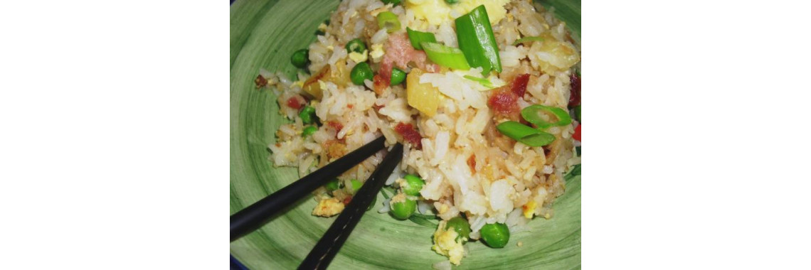 Pineapple Fried Rice With Ham