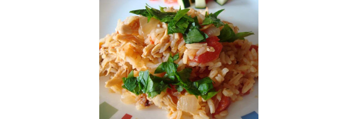 Jollof Chicken and Rice